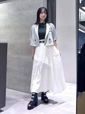 「HARE（ハレ）のアイテム（ジャケット/アウター）」を使った、ぽんさん（レディース・154cm）の春コーディネート