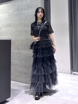 ぽんさん(レディース・154cm)の春コーディネート