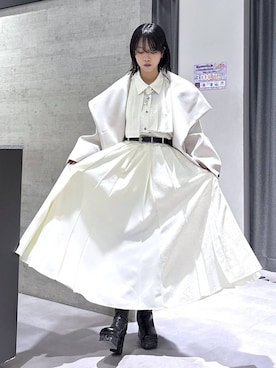 「アイテム（チェスターコート）」を使った、ぽんさん（レディース・155cm・20代）の冬コーディネート