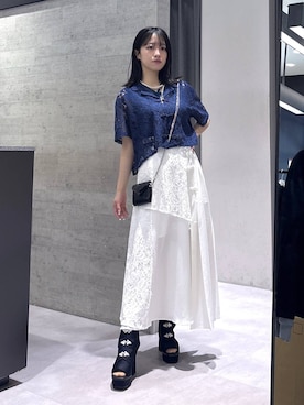 「HARE（ハレ）のアイテム（財布/小物）」を使った、ぽんさん（レディース・154cm）の春コーディネート