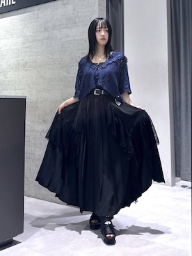 「HARE（ハレ）のアイテム（アクセサリー）」を使った、ぽんさん（レディース・154cm）の夏コーディネート