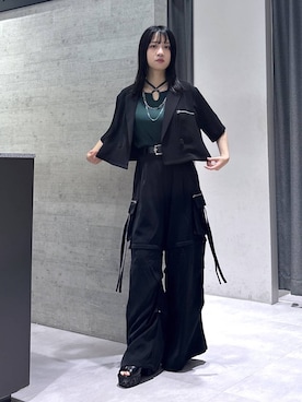 「HARE（ハレ）のアイテム（アクセサリー）」を使った、ぽんさん（レディース・154cm）の夏コーディネート