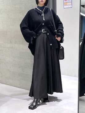 「アイテム（タンクトップ）」を使った、ぽんさん（レディース・155cm）の秋コーディネート