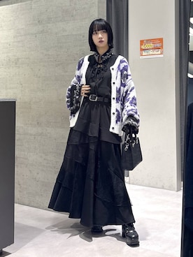 「HARE（ハレ）のアイテム（タンクトップ）」を使った、ぽんさん（レディース・155cm）の秋コーディネート