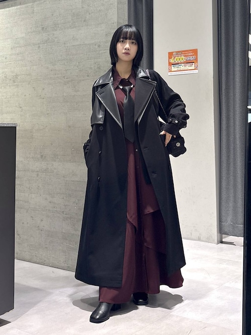 2WAYスクエアラメニットタンクトップ(HARE)