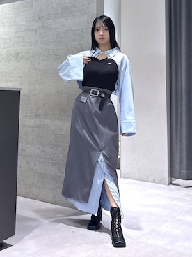ぽんさん(レディース・154cm)の夏コーディネート