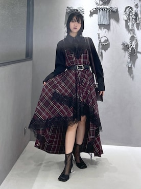 「アイテム（タンクトップ）」を使った、ぽんさん（レディース・155cm・20代）の夏コーディネート