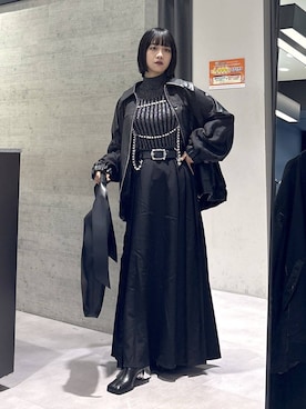 「HARE（ハレ）のアイテム（タンクトップ）」を使った、ぽんさん（レディース・155cm）の秋コーディネート