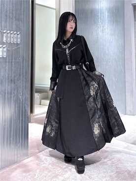 「HARE（ハレ）のアイテム（バッグ）」を使った、ぽんさん（レディース・154cm）の秋コーディネート