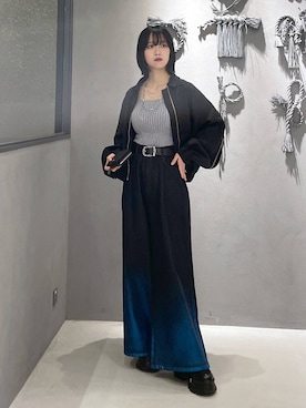 「アイテム（財布）」を使った、ぽんさん（レディース・155cm）の秋コーディネート