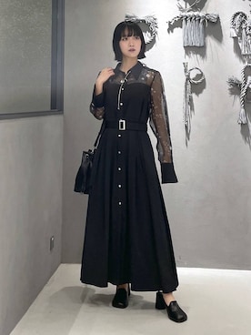 「HARE（ハレ）のアイテム（パンプス）」を使った、ぽんさん（レディース・155cm）の夏コーディネート