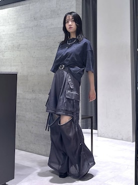 「HARE（ハレ）のアイテム（トップス）」を使った、ぽんさん（レディース・154cm）の夏コーディネート