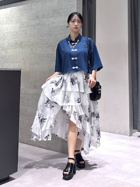 ぽんさん(レディース・154cm)の春コーディネート