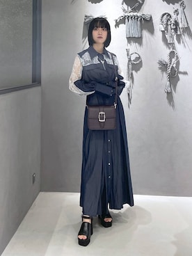 「HARE」｜ぽんさん（レディース・155cm）の夏コーディネート