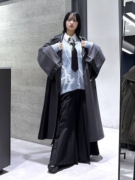 「アイテム（フォーマルスーツ/小物）」を使った、ぽんさん（レディース・155cm・20代）の秋コーディネート