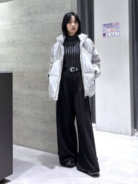 「アイテム（タンクトップ）」を使った、ぽんさん（レディース・155cm）の秋コーディネート