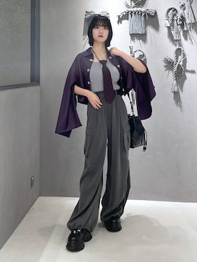 「アイテム（フォーマルスーツ/小物）」を使った、ぽんさん（レディース・155cm・20代）の夏コーディネート