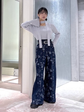 ぽんさん（レディース・154cm）の秋コーディネート