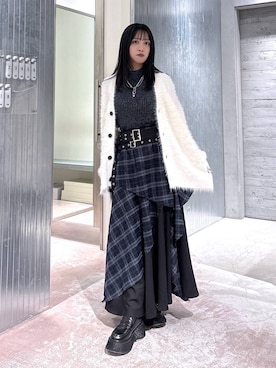 「HARE（ハレ）のアイテム（シューズ）」を使った、ぽんさん（レディース・154cm）の秋コーディネート