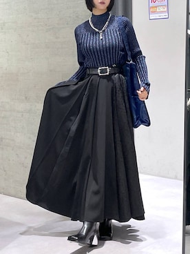 「骨格ウェーブ」｜ぽんさん（レディース・155cm・20代）の秋コーディネート