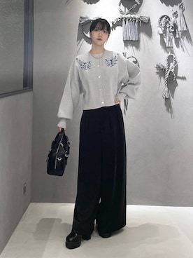 「HARE（ハレ）のアイテム（その他パンツ）」を使った、ぽんさん（レディース・155cm・20代）の秋コーディネート