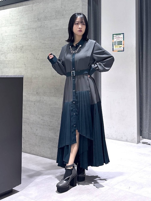 セール】プリーツイレヘムワンピース（ワンピース）｜HARE（ハレ）の