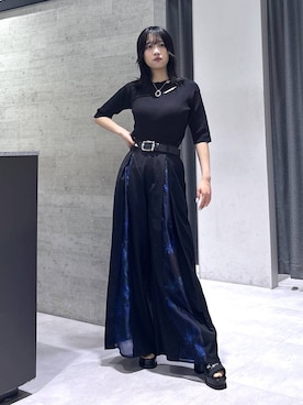 「HARE（ハレ）のアイテム（ブーツ）」を使った、ぽんさん（レディース・154cm）の春コーディネート