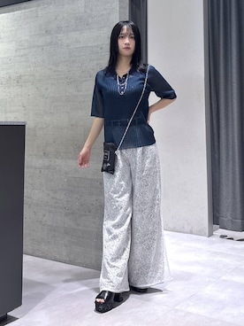 「HARE（ハレ）のアイテム（アクセサリー）」を使った、ぽんさん（レディース・154cm）の夏コーディネート