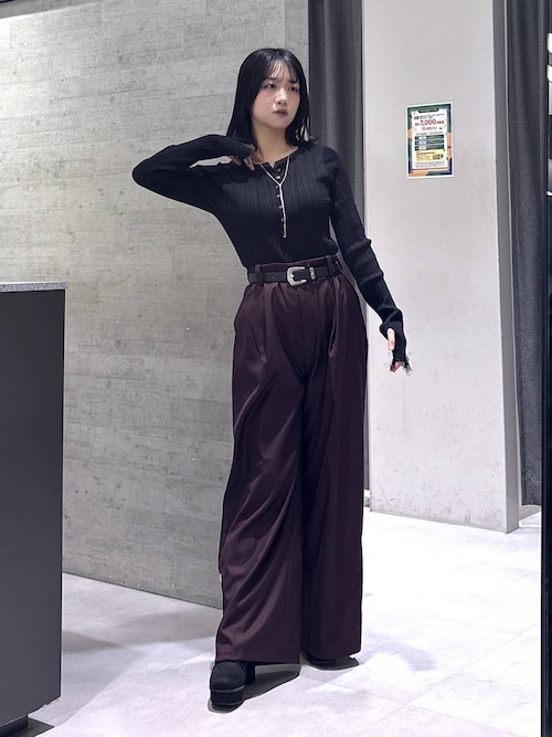 チャイナカナグワイドパンツ(HARE)（その他パンツ）｜HARE（ハレ）の