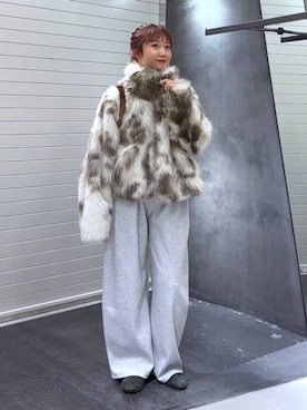 「アイテム（スウェットパンツ）」を使った、みっきぃさん（レディース・155cm・20代）の秋コーディネート