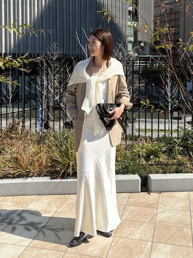 akaneさん（レディース・166cm）の冬コーディネート