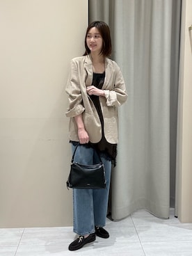 akaneさん（レディース・166cm）の春コーディネート