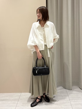 「MOHI（モヒ）のアイテム」を使った、akaneさん（レディース・166cm）の春コーディネート