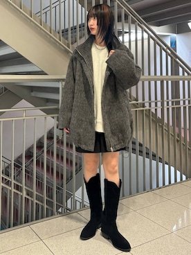 aya212525さん（レディース・160cm）の冬コーディネート