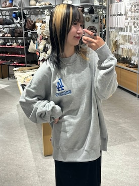 「アイテム（チョーカー、グレー系）」を使った、aya212525さん（レディース・160cm）の夏コーディネート