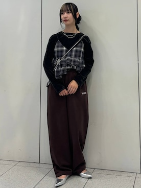「アイテム（PC・スマホグッズ/家電）」を使った、aya212525さん（レディース・160cm）の秋コーディネート
