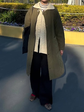 「アイテム（スマホグッズ）」を使った、aya212525さん（レディース・160cm）の秋コーディネート