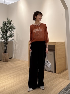 moeさん（レディース・166cm）の秋コーディネート
