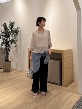 moeさん（レディース・166cm）の夏コーディネート