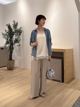 moeさん（レディース・166cm）の夏コーディネート