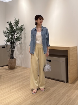 moeさん（レディース・166cm）の夏コーディネート