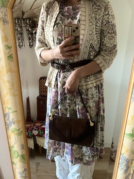 NATSUCOさん（レディース・158cm）の春コーディネート