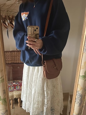 「rps（アールピーエス）のアイテム」を使った、NATSUCOさん（レディース・158cm）の春コーディネート