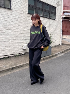 「CIAOPANIC TYPY（チャオパニックティピー）のアイテム」を使った、Nanamiさん（レディース・166cm）の秋コーディネート
