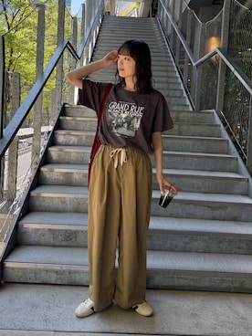 「SEADAM（シーダム）のアイテム」を使った、Nanamiさん（レディース・166cm）の春コーディネート