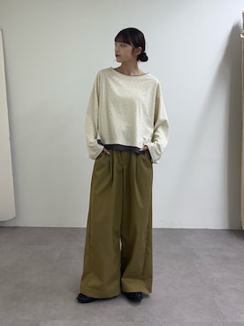 「レディースファッション」｜Nanamiさん（レディース・166cm）の春コーディネート