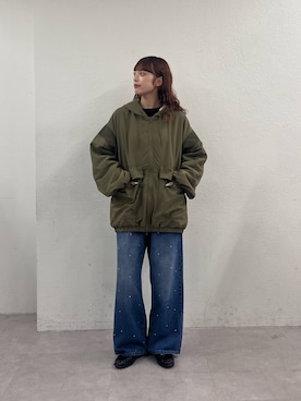 「CIAOPANIC TYPY（チャオパニックティピー）のアイテム（パンツ）」を使った、Nanamiさん（レディース・166cm）の夏コーディネート
