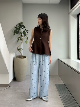 「CIAOPANIC TYPY（チャオパニックティピー）のアイテム（シューズ）」を使った、Nanamiさん（レディース・166cm）の春コーディネート