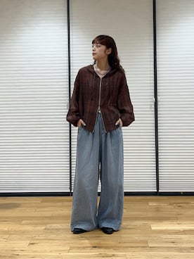 「レディースファッション」｜Nanamiさん（レディース・166cm）の夏コーディネート