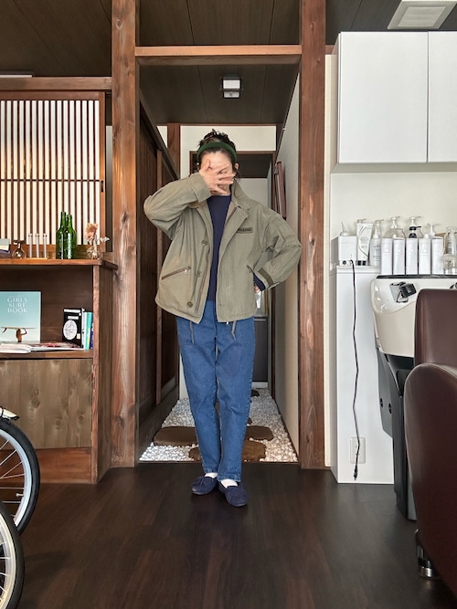 MILKFED.（ミルクフェド）の「ROUND COLLAR MILITARY JACKET